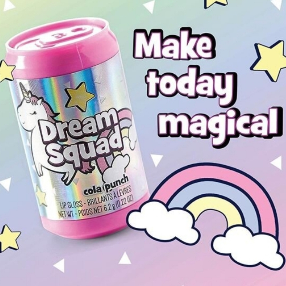 New "Dream Squad Cola Punch" Lipgloss